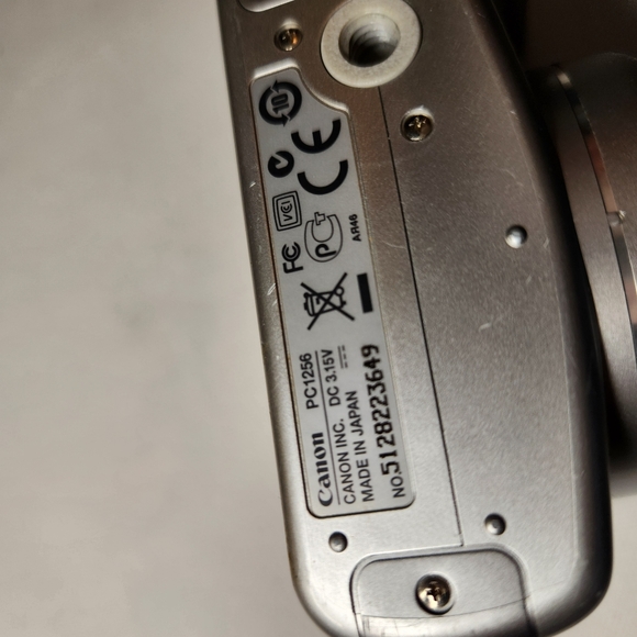 Canon PowerShot SX100 IS 8.0MP Digital Camera - SILVER TESTED Works Great! - Picture 2 of 10